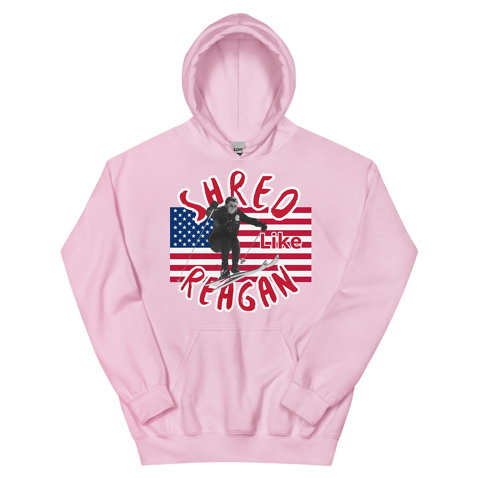 Thumbnail: SKIMAN RONALD REGAN Unisex Hoodie