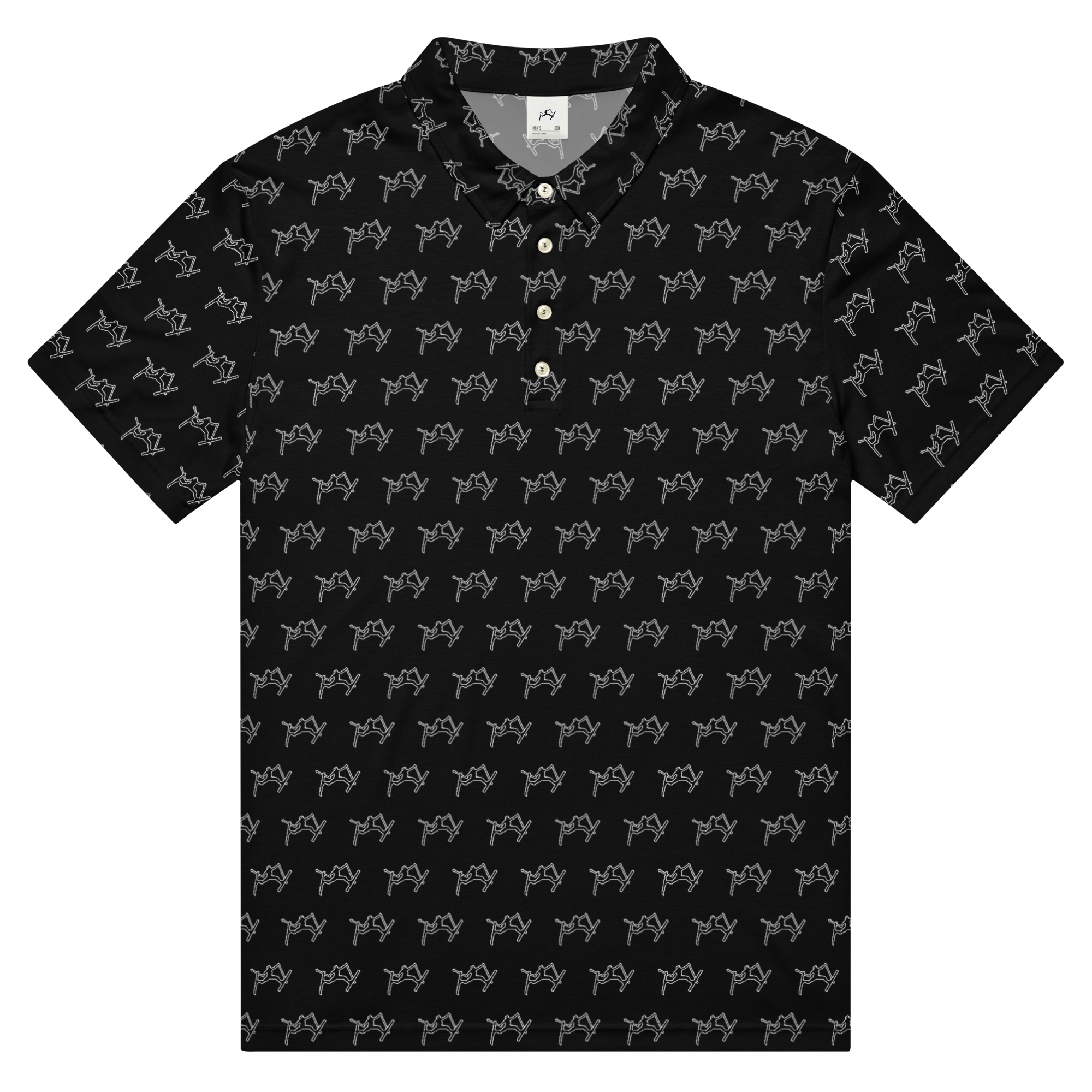 SKIMAN Men’s slim fit polo