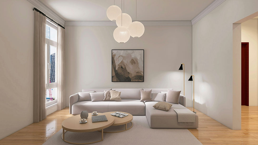 All-white minimalist interior can be bad for your mental health