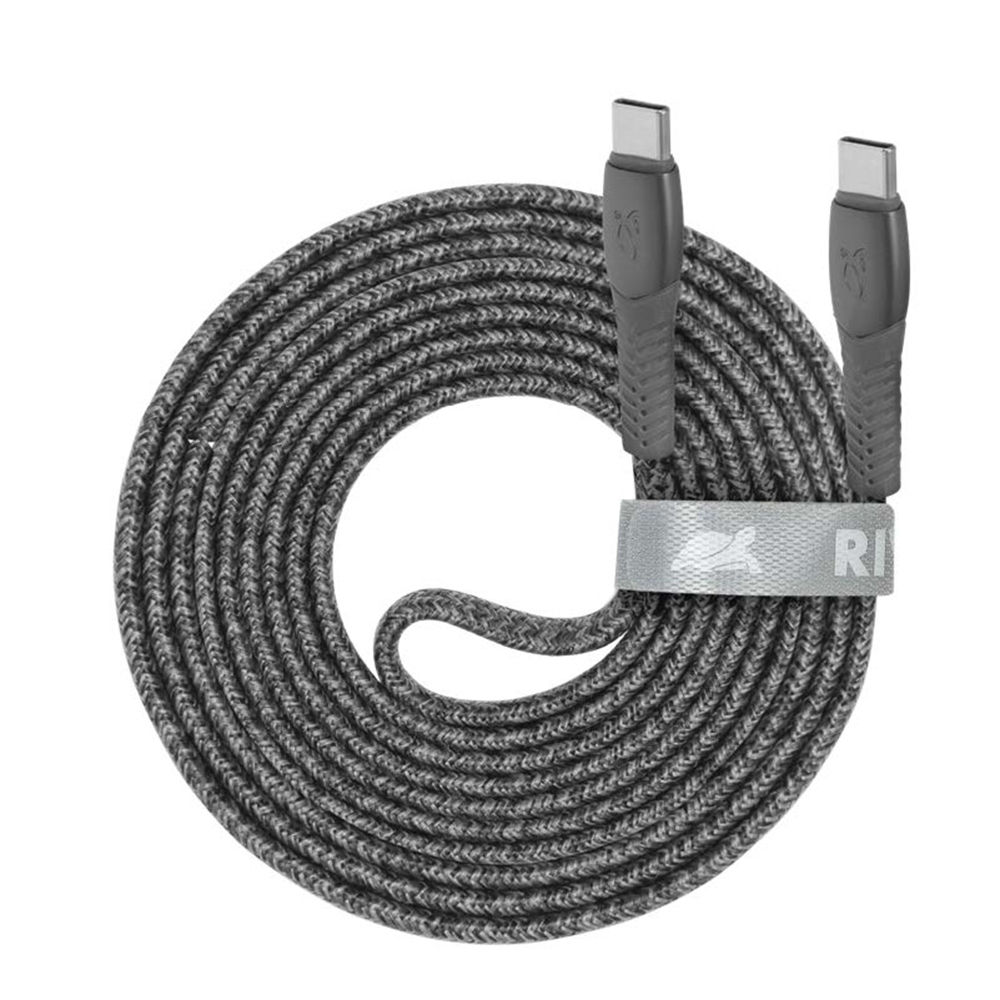 RIVACASE PS6105 GR21 Type-C / Type-C cable 2,1m grey, 12/96
