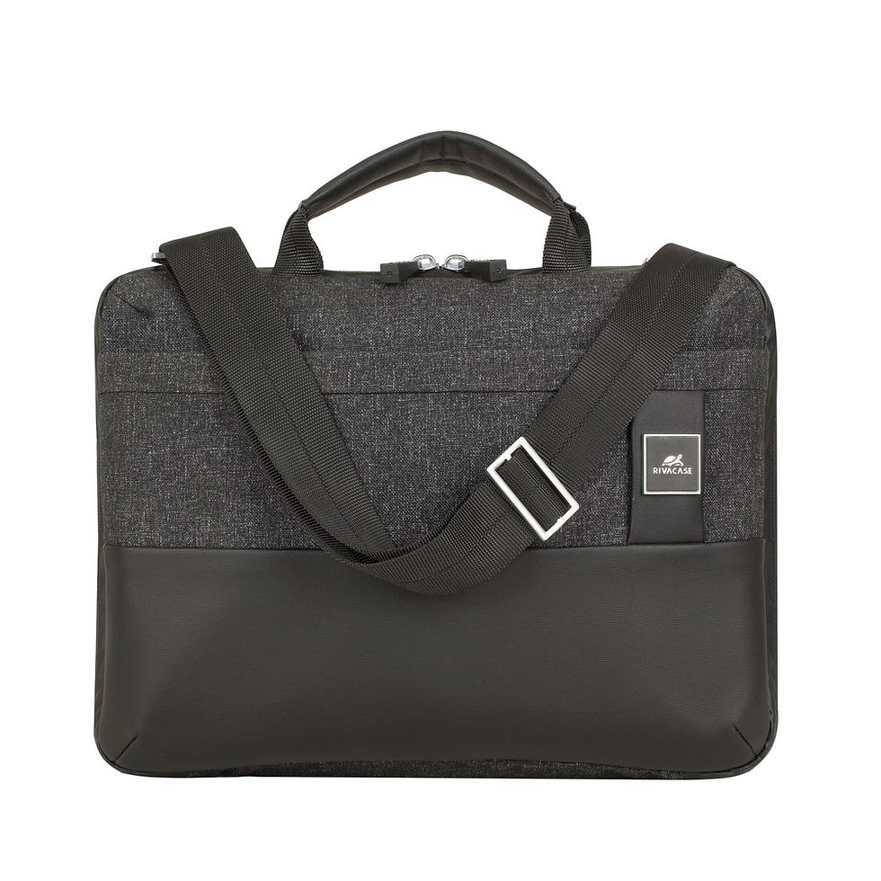 Thumbnail: RIVACASE 8823 black melange MacBook Pro and Ultrabook hard-shell case 13.3" / 6