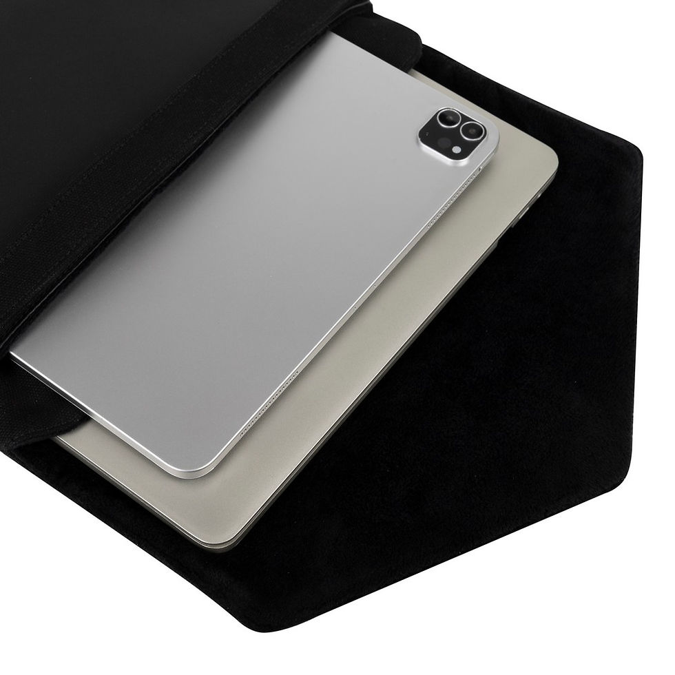 الصورة المصغرة: RIVACASE 8505 black Canvas Sleeve for MacBook Pro 16 / 12