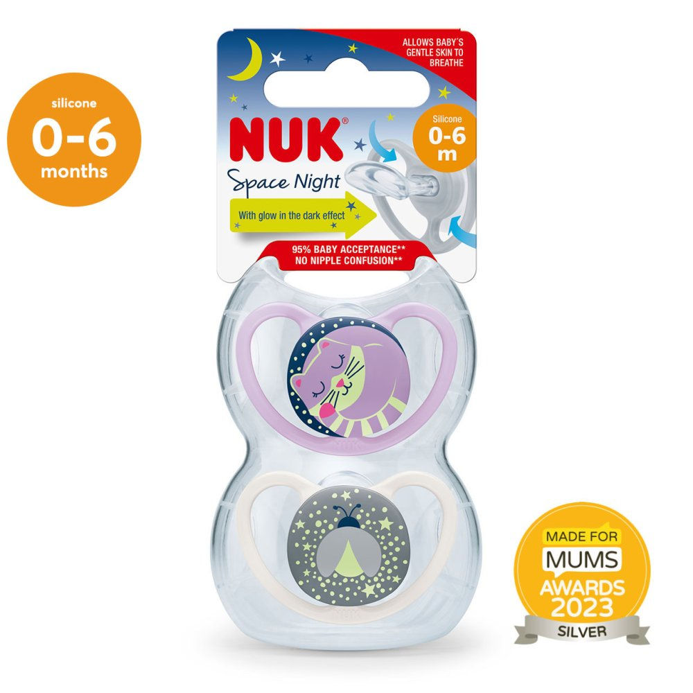 SPACE SOOTHER NIGHT SIZE 1 PINK