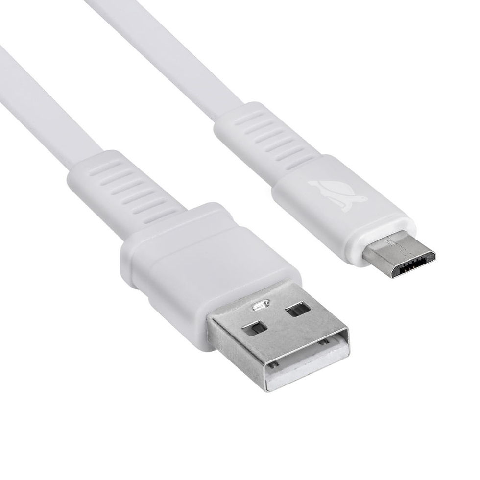 Thumbnail: RIVACASE PS6000 WT12 Micro USB cable 1.2m white /96