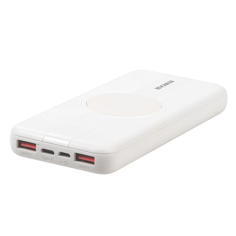 Thumbnail: RIVACASE VA2601(10000 mAh) White EU QC/PD WIRELESS battery 12/48