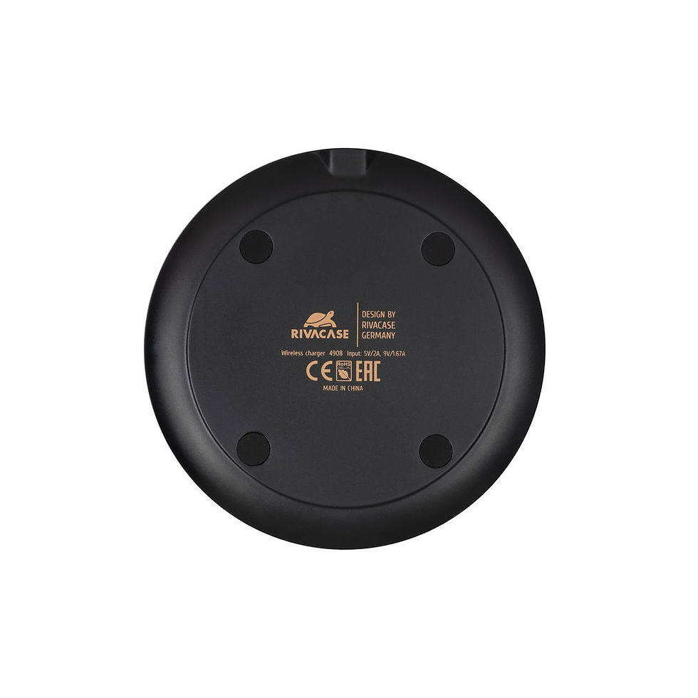 Thumbnail: RIVACASE VA4908 wireless fast charger black 15W, 12/96