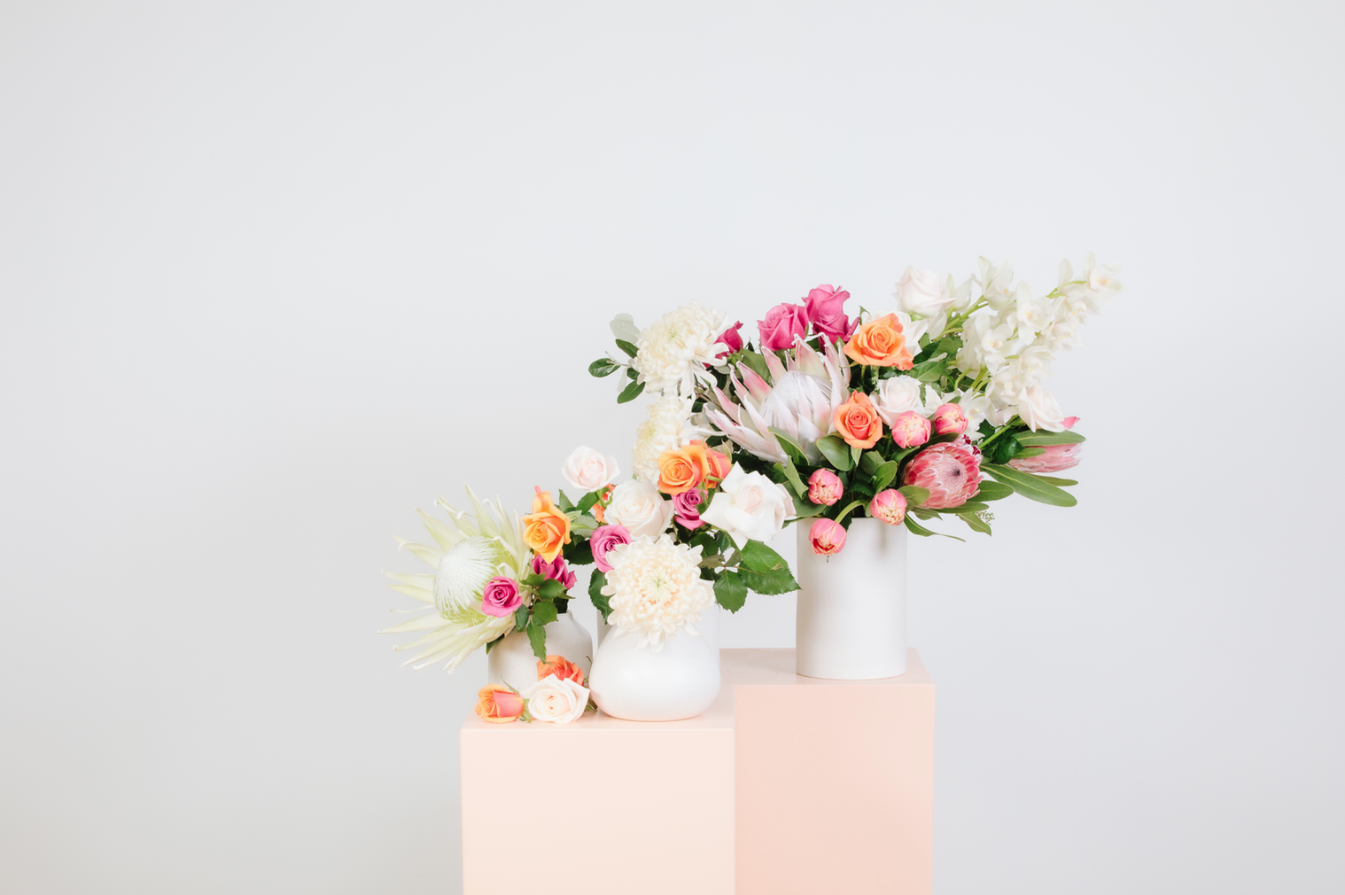 Blush Pedestals