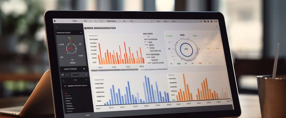 Dashboard de fluxo de caixa