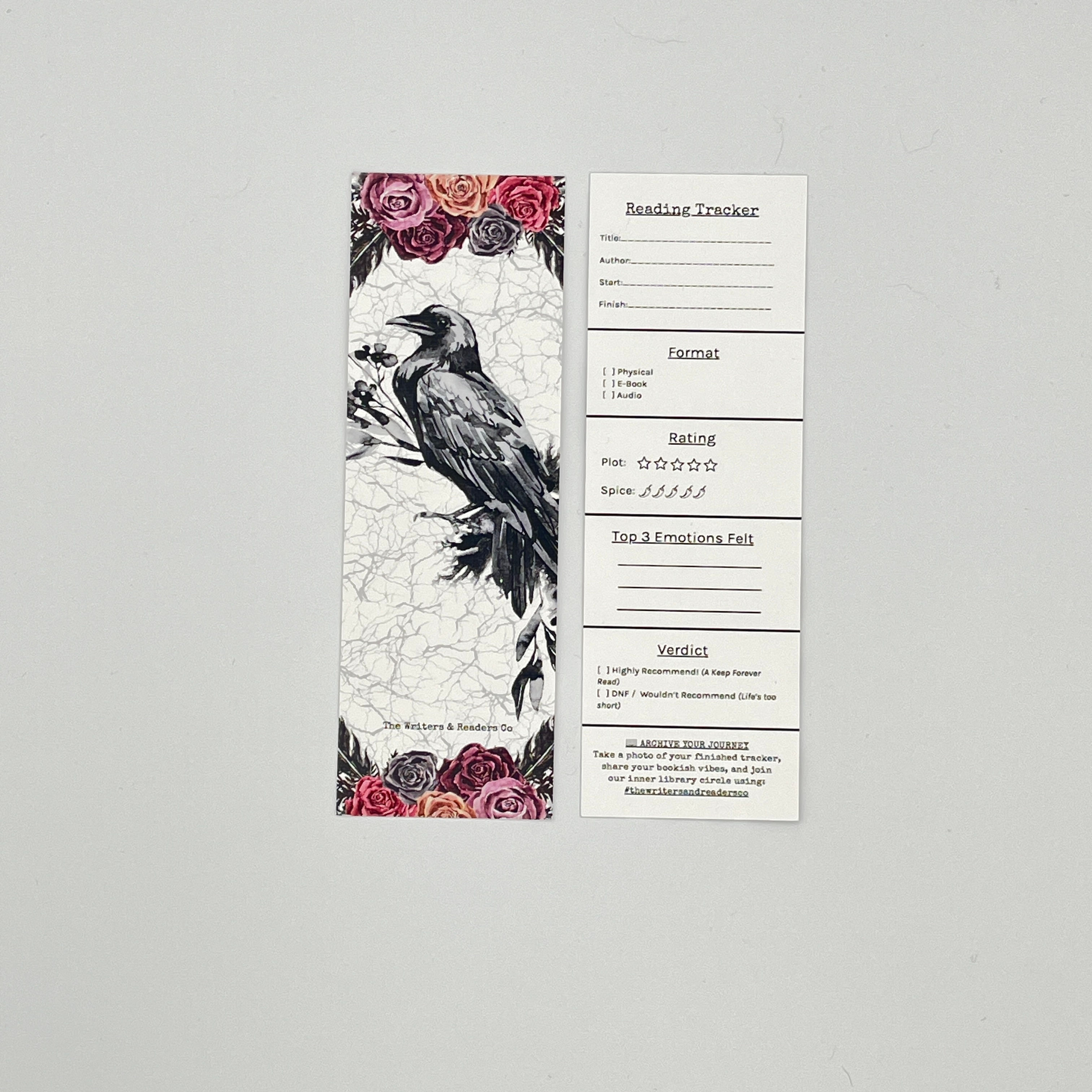 Midnight Raven Bookmark
