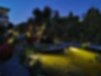 Teichleuchte oder Brunnenleuchte von Hunza, Pond Light High Power, mit hoher Lichtleistung im Teich verbaut