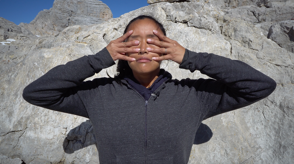Bee's breath hand position
