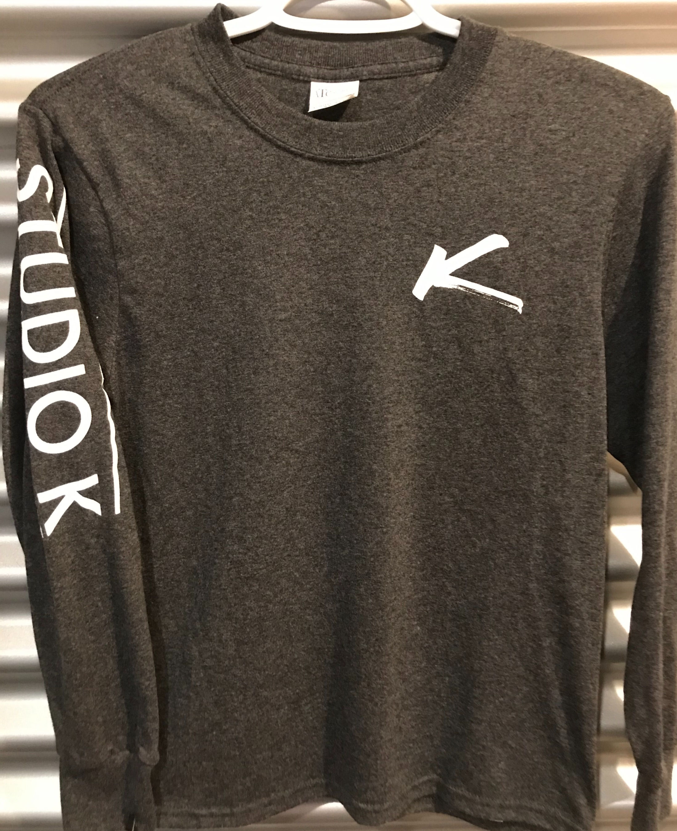 Gilet adulte manche longue gris foncé