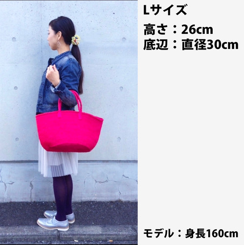 アトリエメコ ブラック サイザルバッグ meko トートバッグ かご