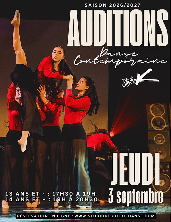 Flyer Annonce Evènement Gala de danse Musique Photo Ligne Moderne Beige Blanc.png