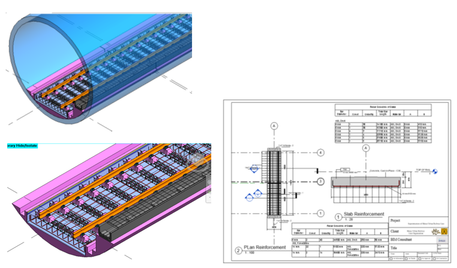 Shop drawing and material takeoff