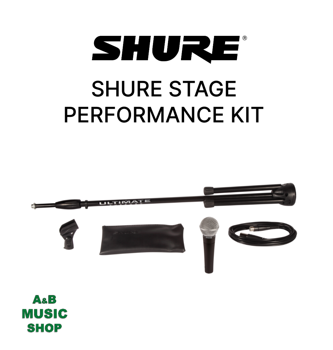 Shure Sm58 Stage Performance Kit