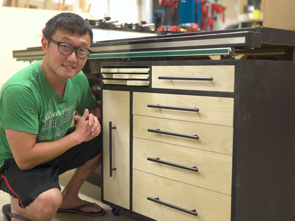 Table Saw Accessories Storage Cabinet By Rockler
