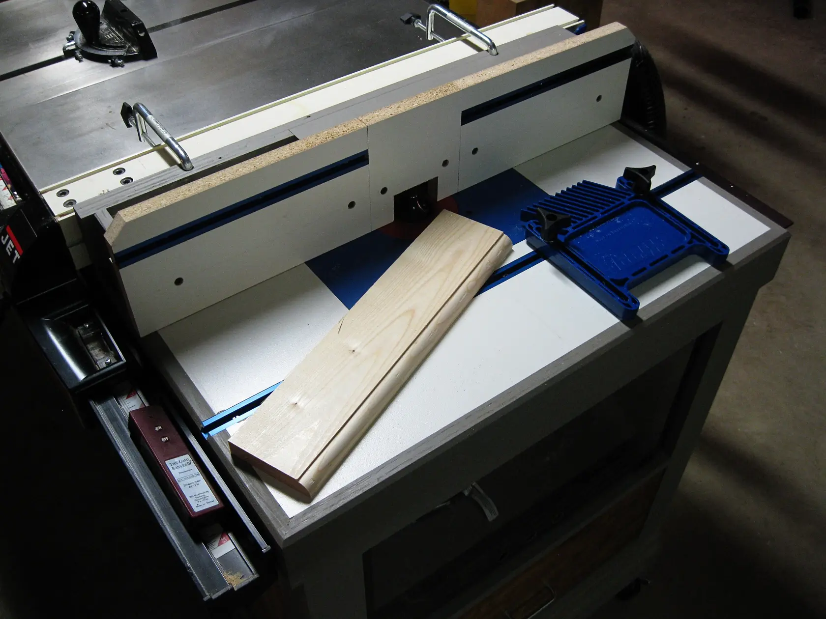 Jeff Branch Table Saw Router Fence