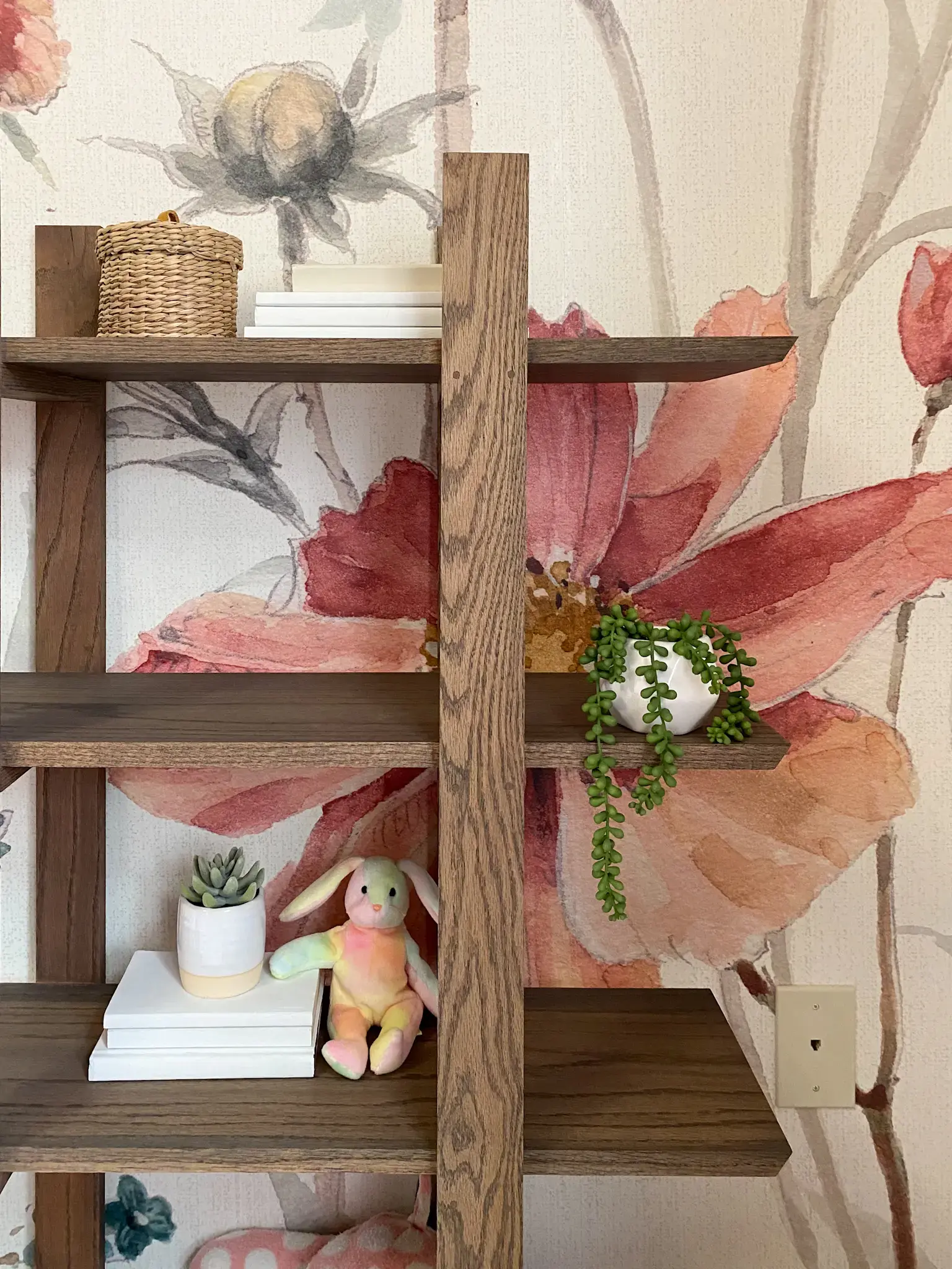 Modern Bookshelf By The Handcrafted Haven