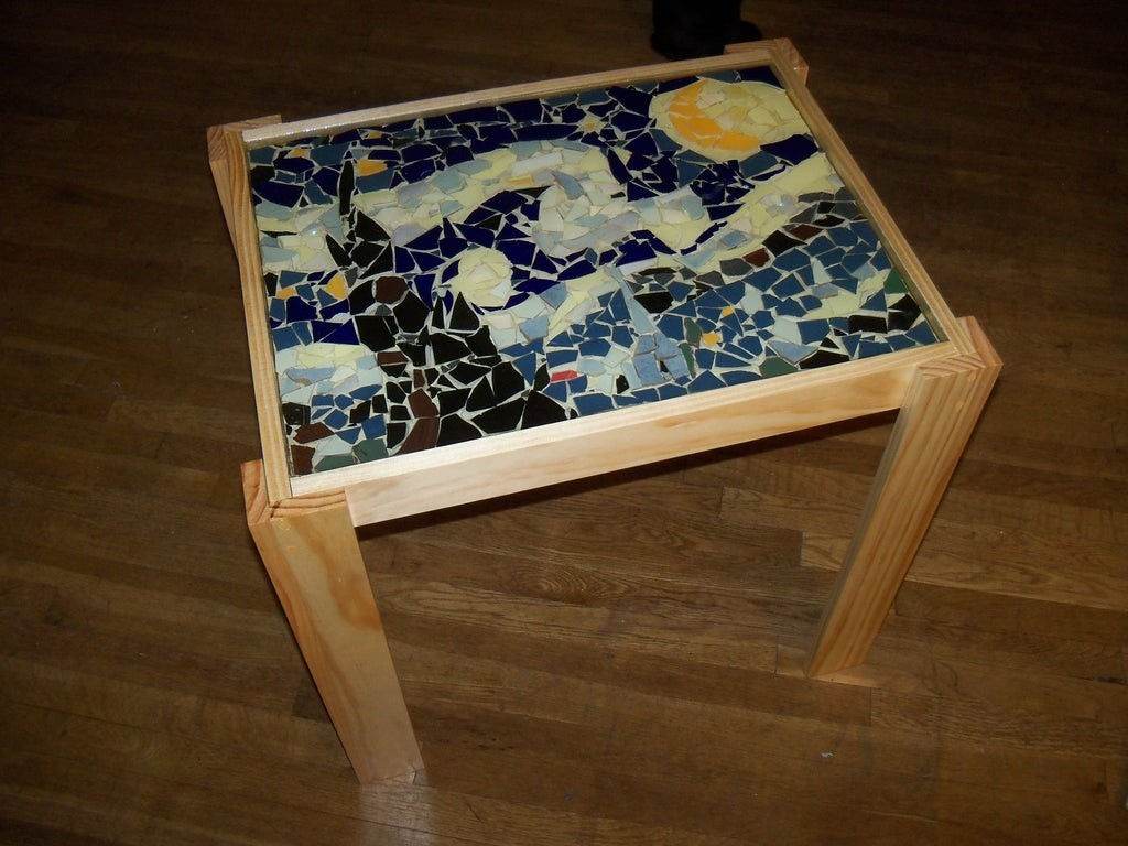 Starry Night Mosaic Table by Instructables