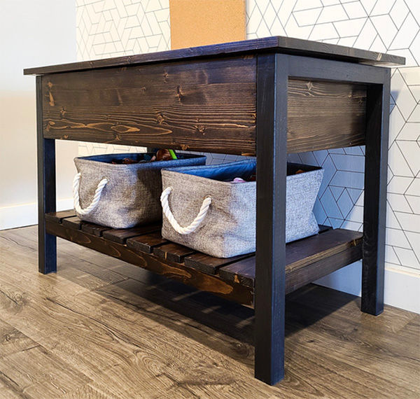 DIY Storage Bench Project Plan By Rockler