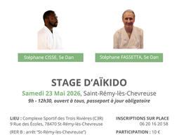 Stage le 23 Mai