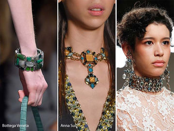 Gemstones And Kaleidoscopic Beads