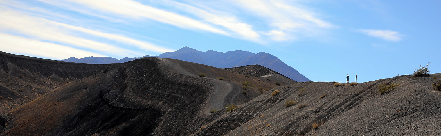 Running Death Valley Crater