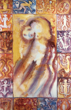 River Goddess with Serpent