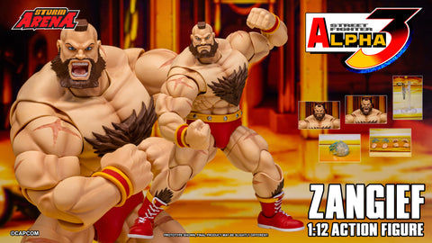 STORM ARENA - 1/12 ZANGIEF FIGHTER ZERO 3 - "STORM ARENA"