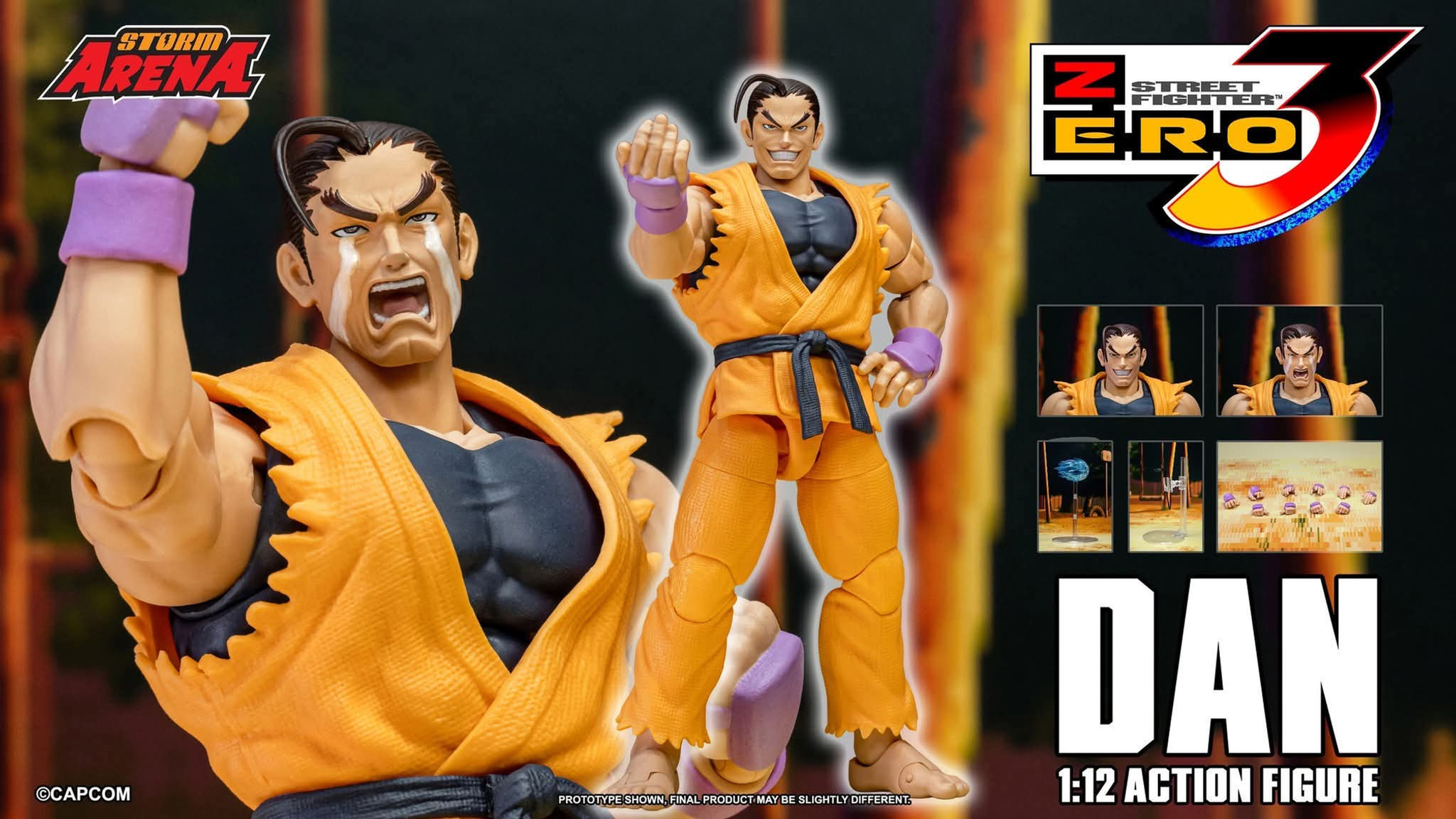 STORM ARENA - 1/12 DAN (Special color) FIGHTER ZERO 3 - "STORM ARENA"