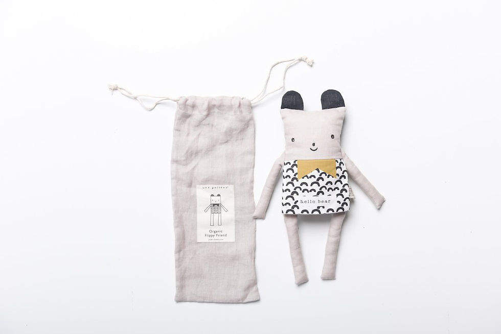 Organic Flippy Friend – Bear