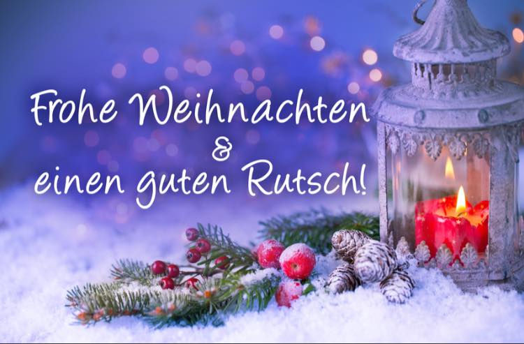 Frohe Festtage und ein gutes 2018