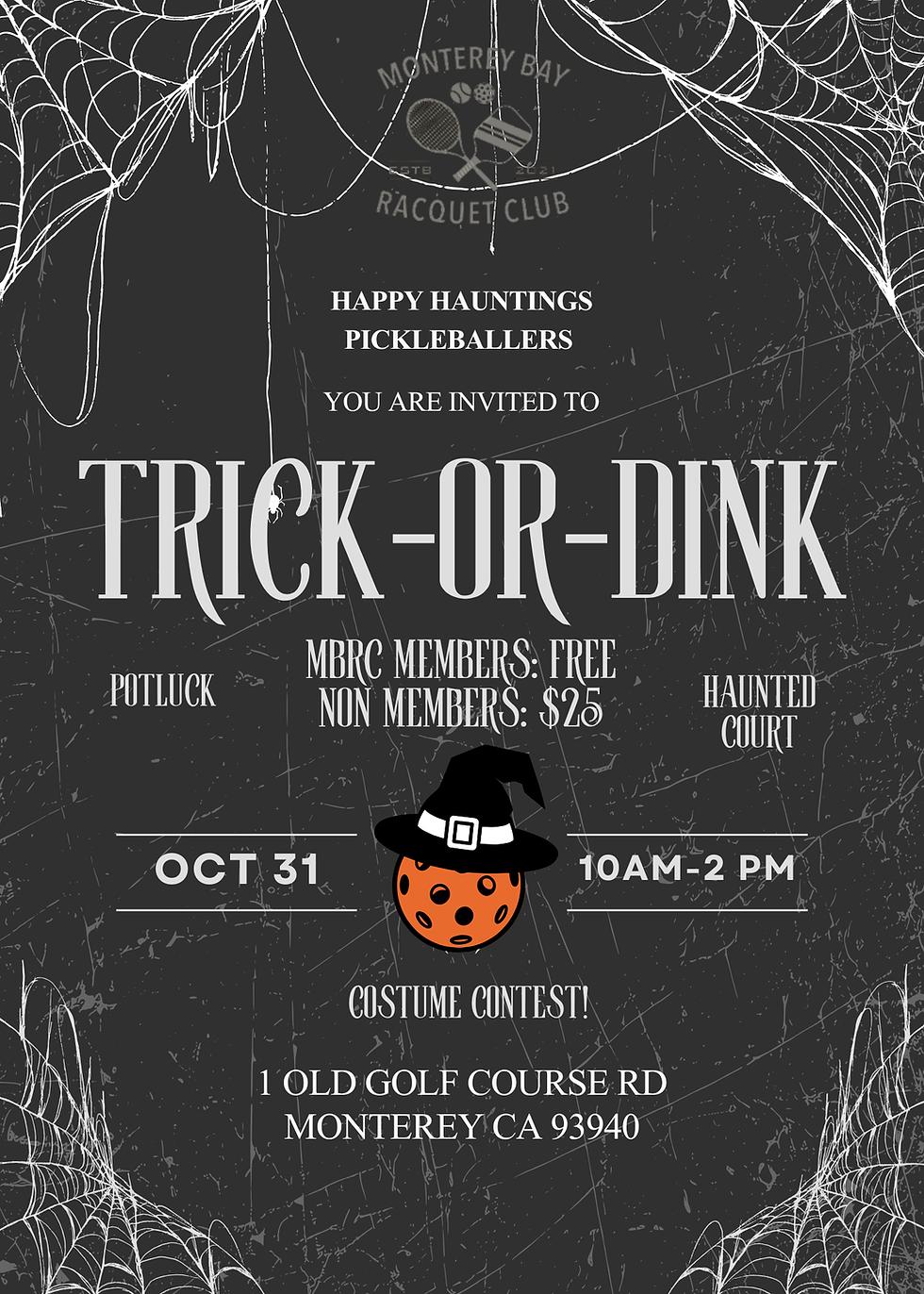 Trick-or-Dink Halloween Social
