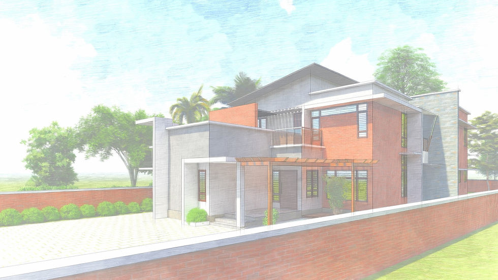 Residence in Varadiyam