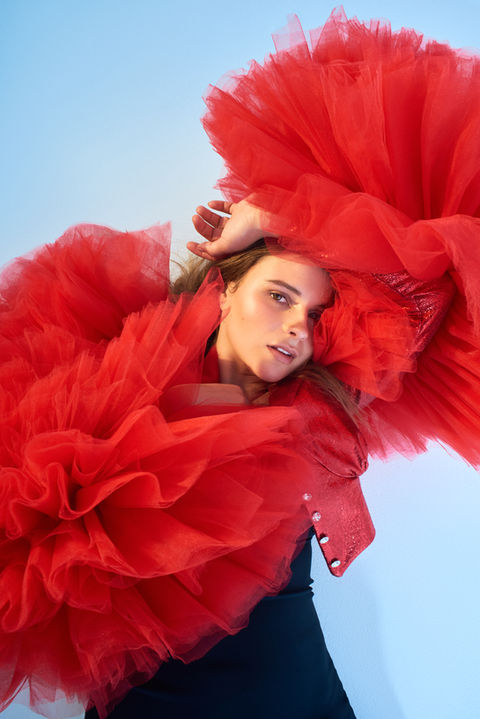 Singer Gabrielle Aplin for the cover of House of Solo magazine, styled by Sian O'Donnell Stylist. 