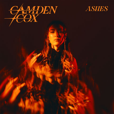 Singer Camden Cox's artwork for her new release 'Ashes', styled by Sian O'Donnell Stylist.