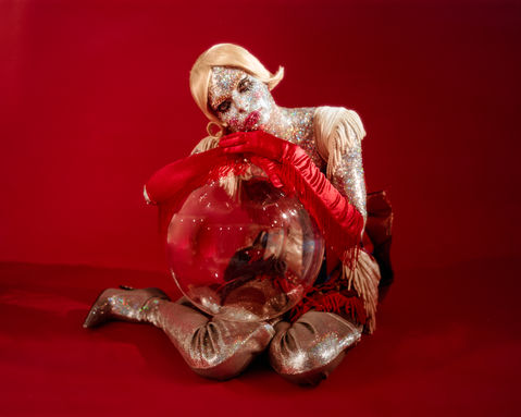 Part of the 'Crystal Queens' film series, styled by Sian O'Donnell Stylist. 