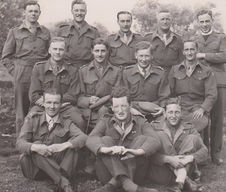 British officers of the 5th Sherwood Foresters in Damascus 1944