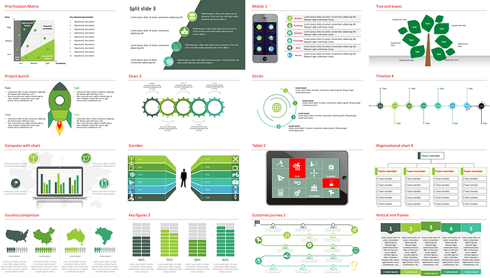 power-user for powerpoint & excel l slides templates library power-user for powerpoint & excel l slides templates library, Presentation templates