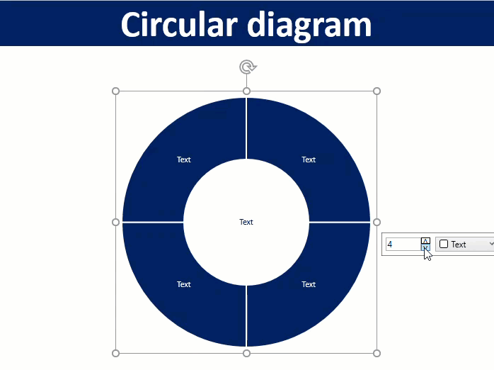 Dynamic diagrams - Circular