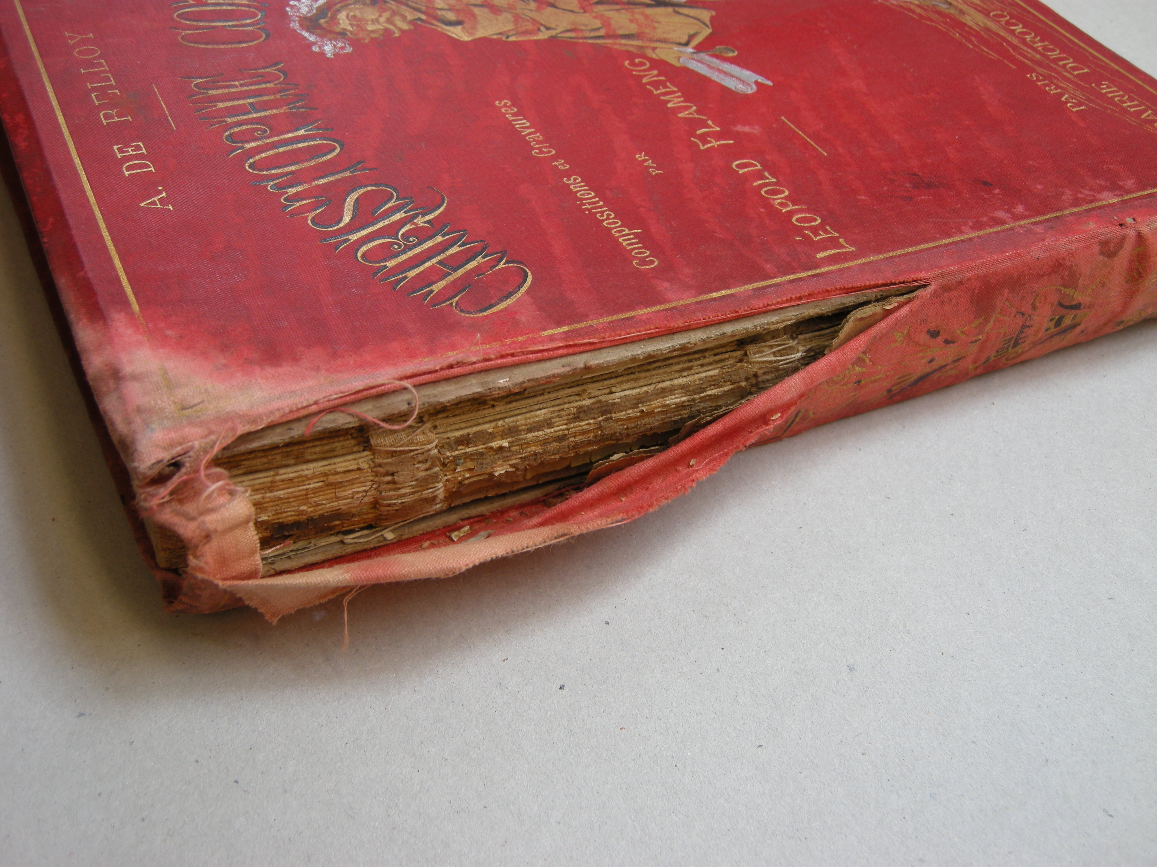 Cartonnage d'album