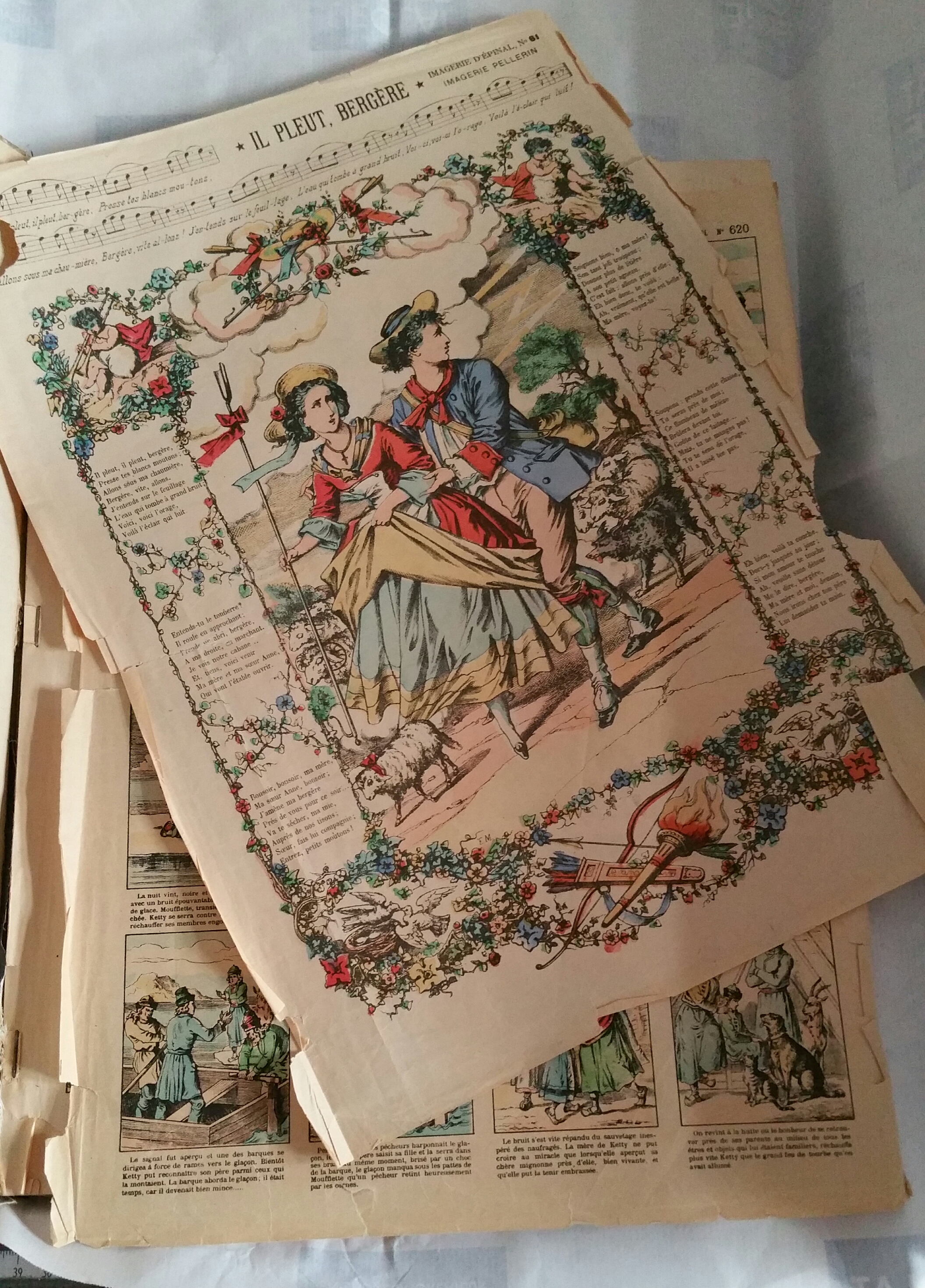 Planches des images d'Epinal