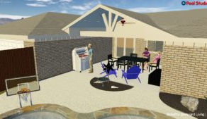 Full Finish Gable Style Patio Cover in Plano, Texas