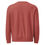 Thumbnail: Unisex garment-dyed fleece crewneck sweatshirt