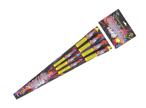 Stellar Rockets | 7 Rockets | New Look for 2025 | Dynamite Fireworks