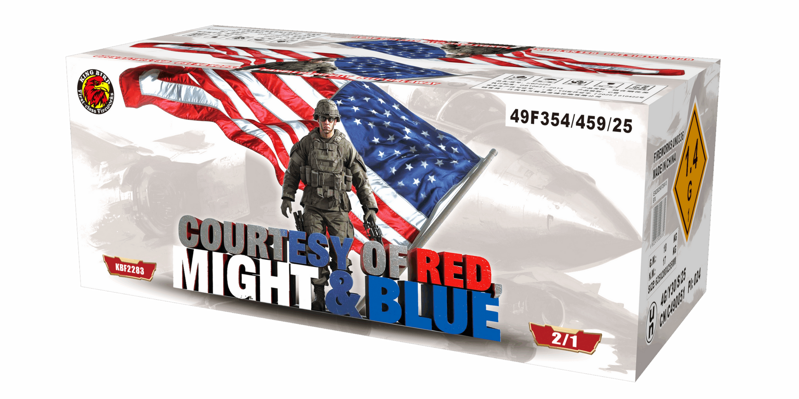 COURTESY OF THE RED, MIGHT AND BLUE
