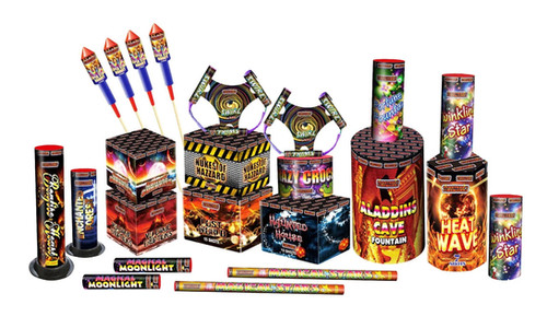 Dynamic Box Firework Masquerade Selection Box | Dynamite Fireworks