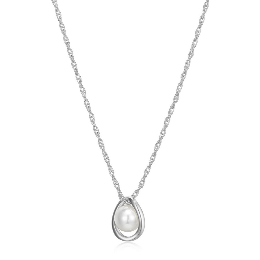 Ensemble chaîne et pendentif 925 et perle