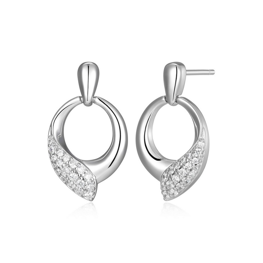 Boucles d'oreilles 925 et cubiques collection Amour